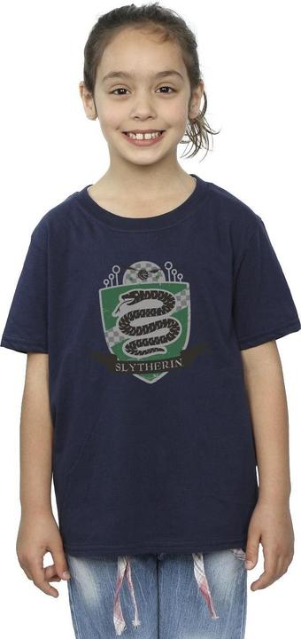 Image du produit - T-shirt SLYTHERIN CHEST BADGE - Fille (140, 146)