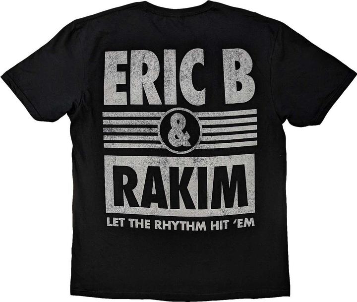 Actual product image Universal Textiles Unisex Adult Let The Rhythm Begin Back Print Cotton T-Shirt (M)
