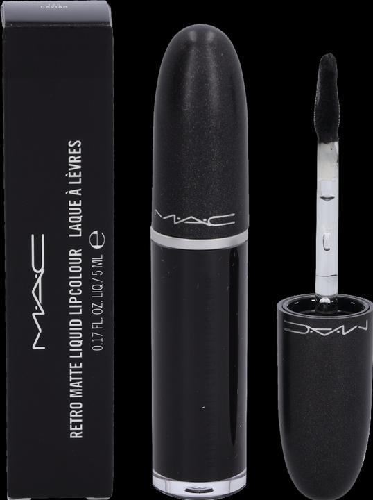 Produktbild MAC Cosmetics Retro Matte Liquid Lipcolour (Caviar)