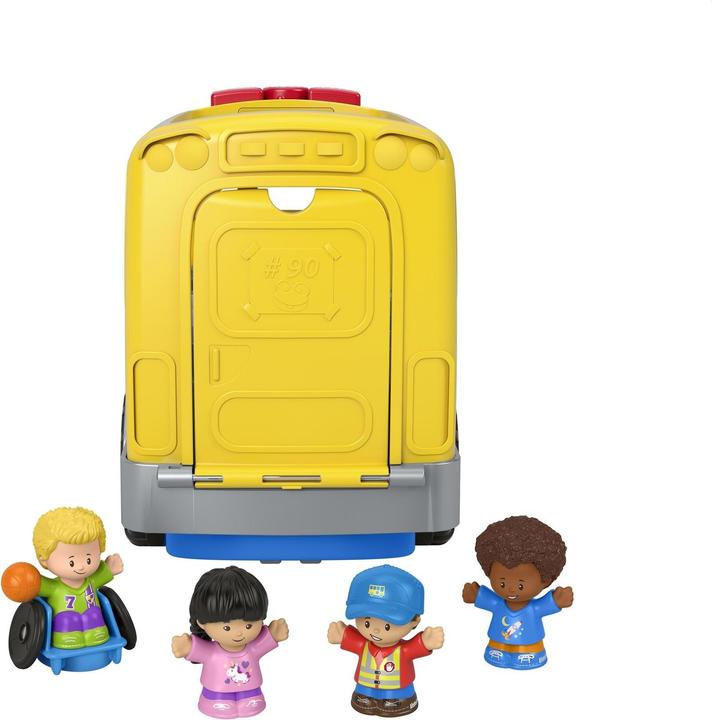 Actual product image Fisher-Price Little People Big Yellow School Bus