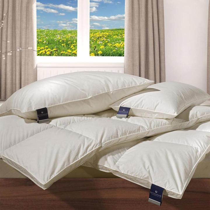 Produktbild Billerbeck Daunendecke 306 Nena Mono medium, Füllung: 100% Gänsedaunen (620 g, 140 x 220 cm)