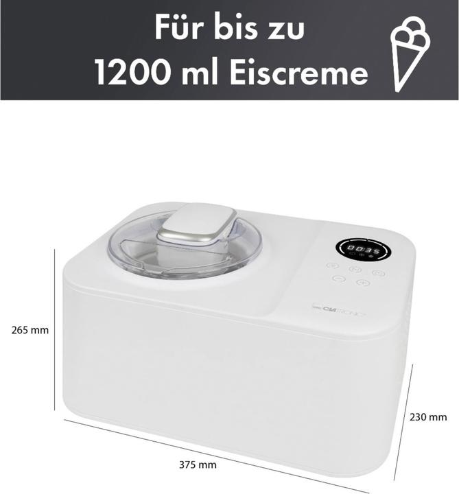 Immagine prodotto Clatronic Gelatiera Clat ICM 3784