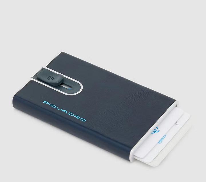 Produktbild Piquadro Blue Square - Kreditkartenetui mit Schiebesystem