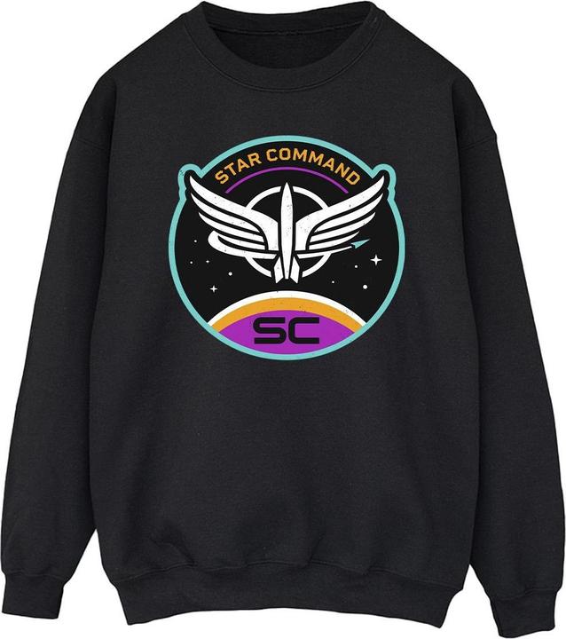 Actual product image Disney Mens Lightyear Star Command Circle Sweatshirt (XXL)