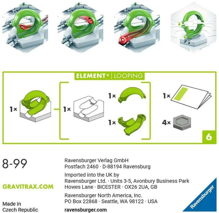 Produktbild Ravensburger GraviTrax Element Looping