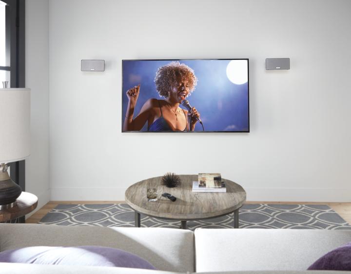 Actual product image Sanus Wall bracket for Sonos ONE, PLAY:1 & 3 (1 pair, Wall installation, Pivoting, Tiltable)
