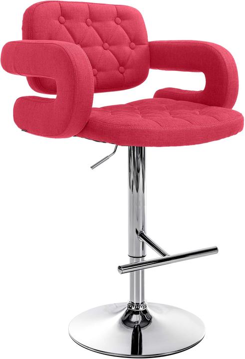 Immagine prodotto CLP Sgabello da bar Dublin FABRIC, rosso