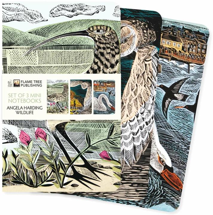 Image du produit Angela Harding: Wildlife Set of 3 Mini Notebooks (Allemand, Collectif, 2024)