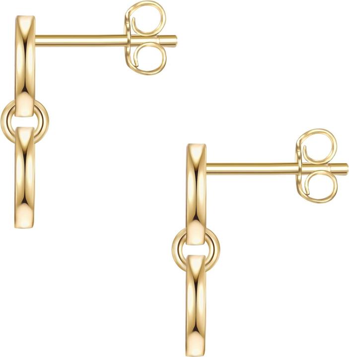 Produktbild Glanzstücke München Damen Kreis Sterling Silber gelbgold - 31338 (Sterling Silber)