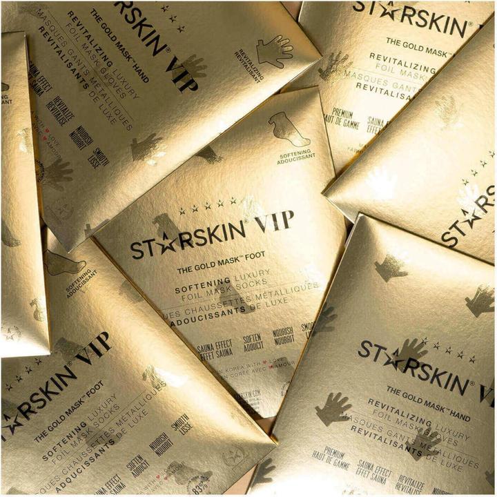 Image du produit Starskin - Masque adoucissant pour les pieds VIP The Gold (Masque de pied, 1 ml)