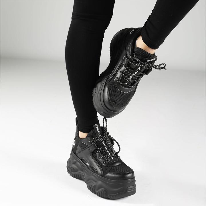Actual product image Buffalo 's trainers blader matcha - vegan nappa/nubuck/mesh (38)