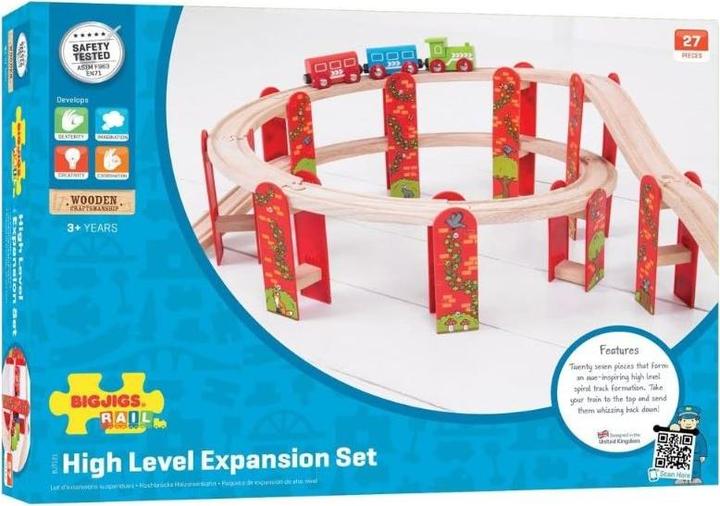 Image du produit Bigjigs Kit d'extension viaduc de piste en bois