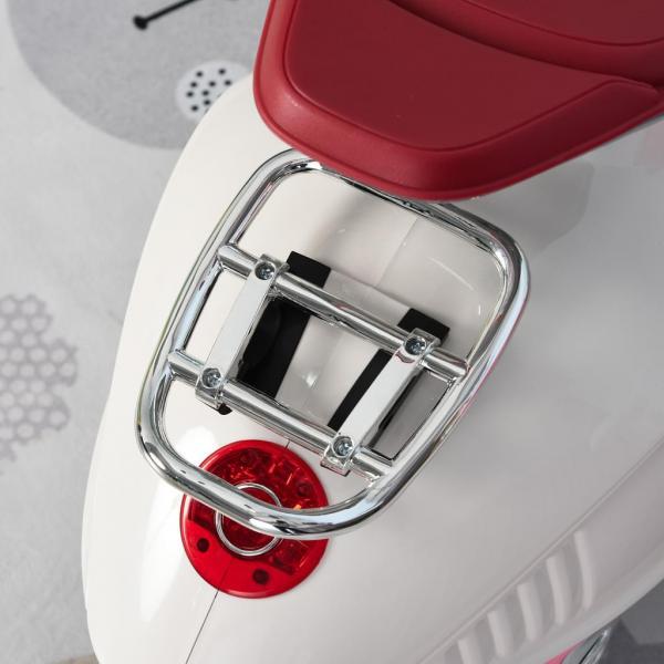 Produktbild Homcom Elektrofahrzeug Kindermotorrad mit MP3-Musik Beleuchtung (6 V)