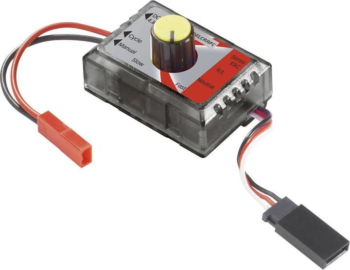 Modelcraft Servo-Tester (L x B x H) 45 x