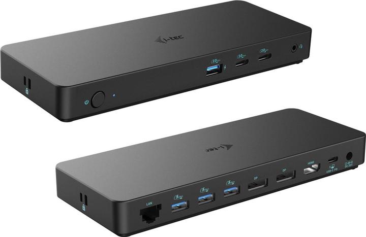 i-tec USB-C Triple 4K Display Docking Station (USB-C, 9 Porti)