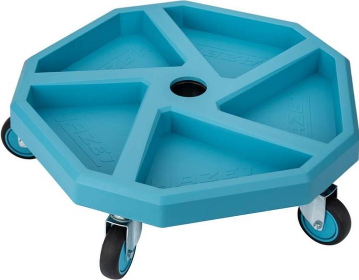 Actual product image HAZET Work seat 195N-4 (blue/black, load capacity up to 150kg, height-adjustable)