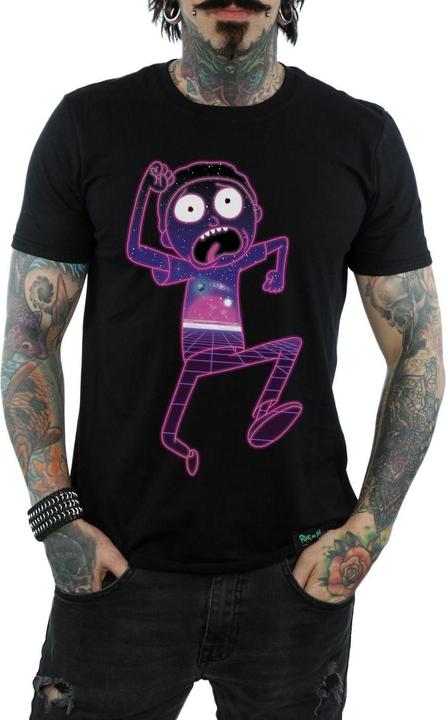 Image du produit Rick And Morty Mens Multiverse Run Cotton T-Shirt (XXL)