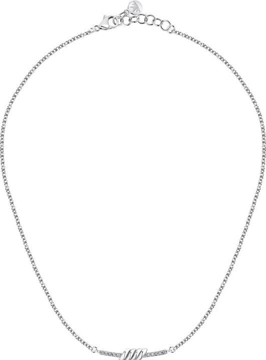 Produktbild Morellato Elegant steel necklace with Torchon crystals SAWZ04 (Edelstahl)
