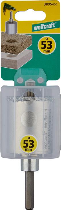 Image du produit wolfcraft wolfcraft 1 Bohrkrone HM m. Schaft u. Bohrer ø33mm (33 millimètres)