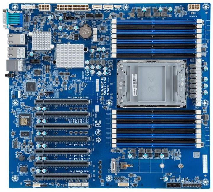 Produktbild Gigabyte Mainboard MU92-TU1 E-ATX Sockel 4189 Retail (LGA 4189, Intel C621A, E-ATX)