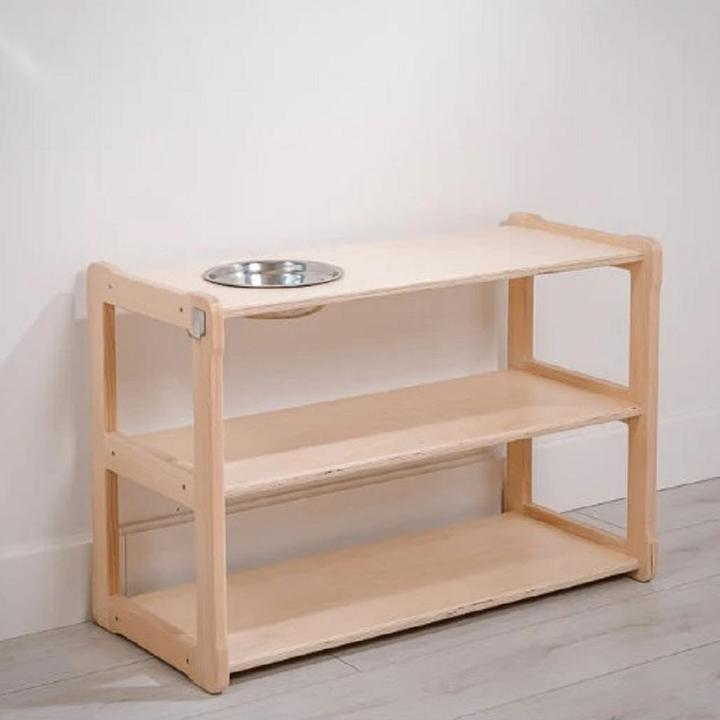 Image du produit Activity Board Ambiance Waldorf, chambre d'enfant, lavabo pour enfant avec miroir - Natural