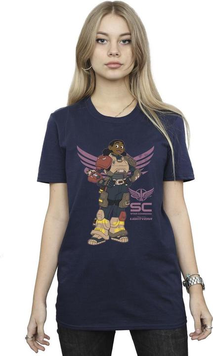 Immagine prodotto Disney Lightyear Izzy Star Command Maglietta Ampia Donna (S)