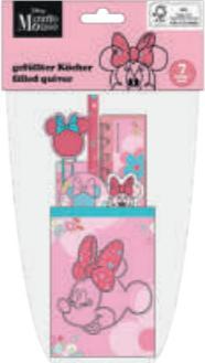 Actual product image Undercover Pencil holder filled with 7 pieces Disney Minnie Mouse