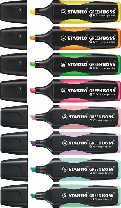 Actual product image STABILO GREEN BOSS highlighter (Orange, 2 mm, 1 x)