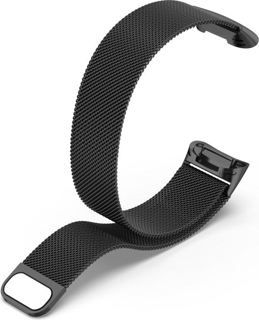 Actual product image PhoneLook Milanaise bracelet made of steel in (size S) (Aluminium, Fitbit Charge 5)