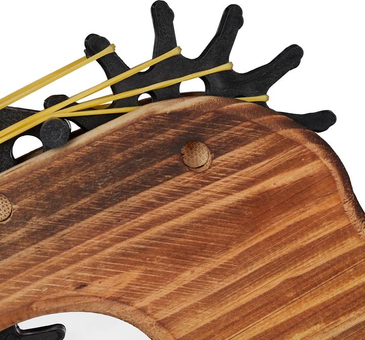 Actual product image Relaxdays Rubber Band Pistol