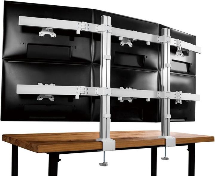 Actual product image Xantron Table mount for 6 monitors (Table, 32")