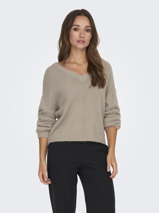 Actual product image JdY V-neck knit jumper (L)