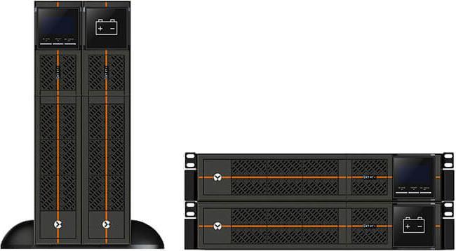 Actual product image Emerson Liebert GXT RT+ - UPS (rack mountable/external) (1000 VA, 900 W, Online double converter UPS)