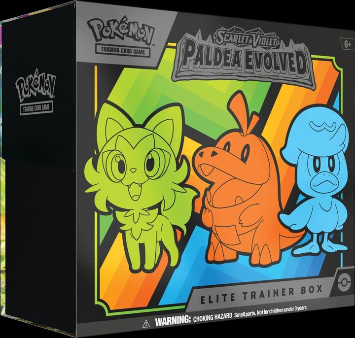 Pokémon SV02 - Elite Trainer Box (Inglese, Elite / Top Trainer Box)