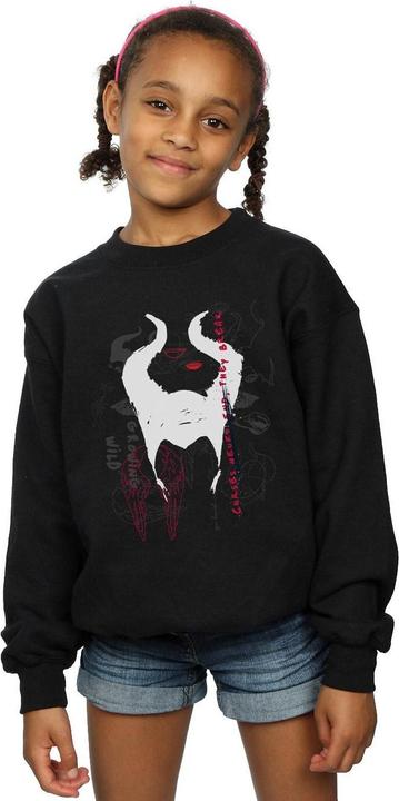 Immagine prodotto Disney Maleficent Mistress Of Evil Growing Wild Horns Collage Felpa Ragazze (140, 146)