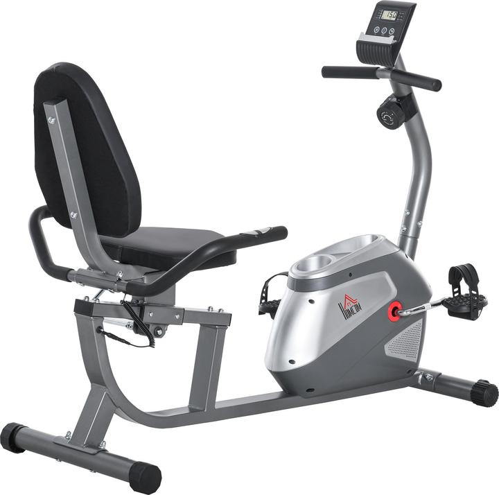 Produktbild Homcom Liegeergometer mit LCD-Anzeige und 8 Stufen