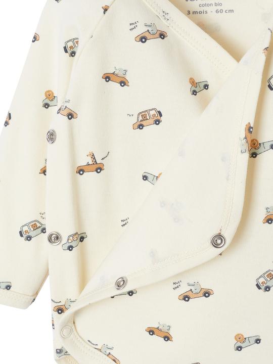 Produktbild Vertbaudet Bio-Kollektion: Baby Geschenk-Set aus Body, Latzhose, Mütze & Cordjacke (44)