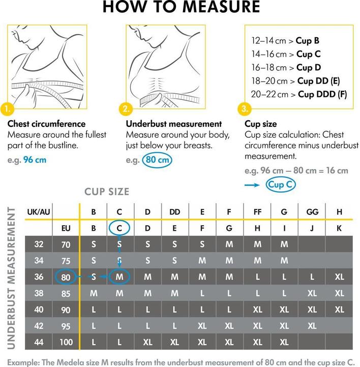 Produktbild Medela Keep Cool Schwangerschafts- und Still-BH (L)