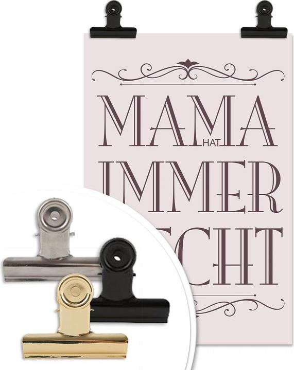 Image du produit Trenddeko Maman a toujours raison - 02 (30 x 45 cm)