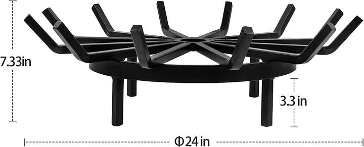 Image du produit Amagabeli Grille pour feu ouvert