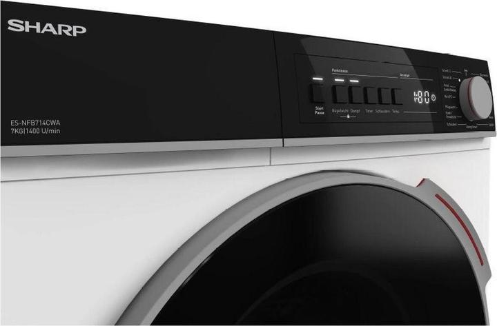Actual product image Sharp ES-NFB714CWA-DE (7 kg, Left)