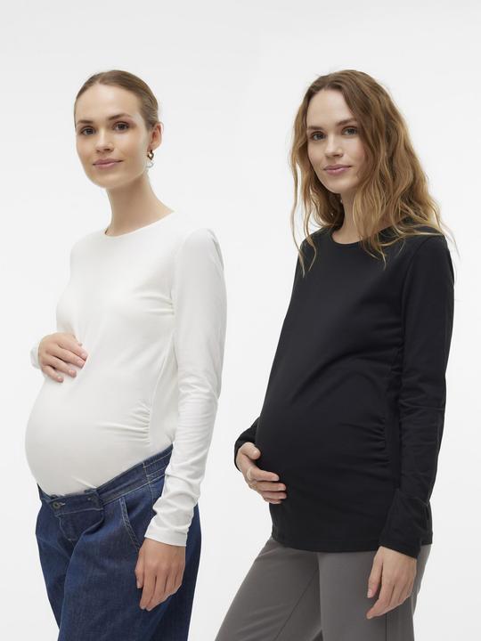 Image du produit Mamalicious Coupe normale Top col rond Blouse (XL)