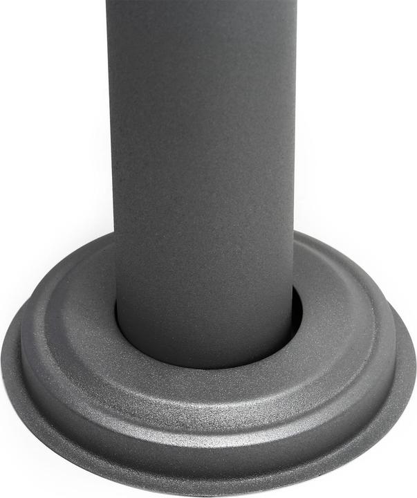 Actual product image Wiltec 10 letterbox system anthracite/white 898x270x1500 mm free-standing letterbox