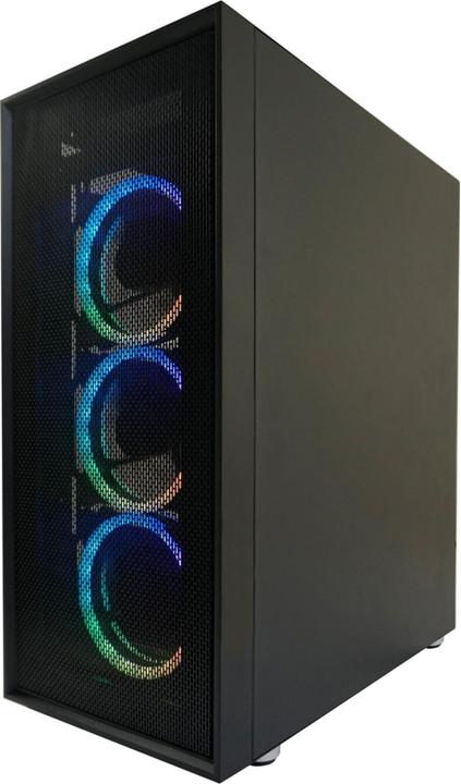 Image du produit LC-Power Gehuse Gaming 802B-ON Black Wandererd X RGB black retail (ATX, mATX, Mini-ITX)