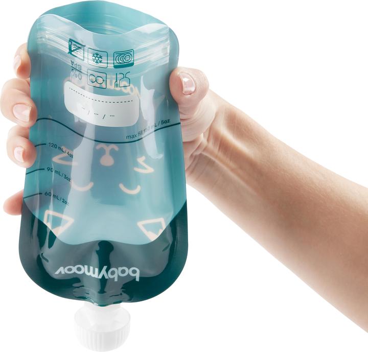Actual product image Babymoov ISY squeeze bag
