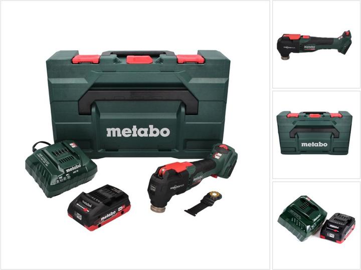 Produktbild Metabo MT 18 LTX BL QSL Akku Multitool 18 V Brushless Starlock Plus + 1x Akku 4,0 Ah + Ladegerät + m