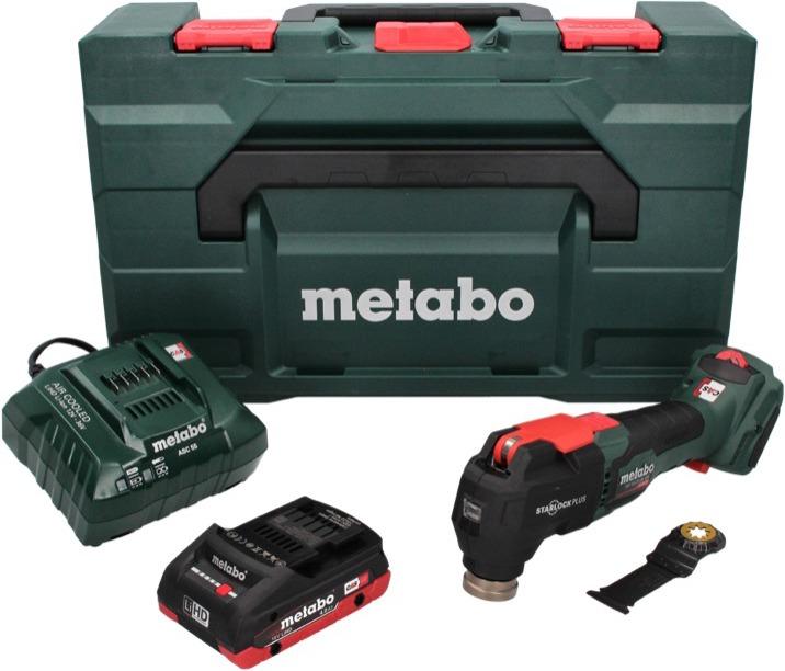 Produktbild Metabo MT 18 LTX BL QSL Akku Multitool 18 V Brushless Starlock Plus + 1x Akku 4,0 Ah + Ladegerät + m