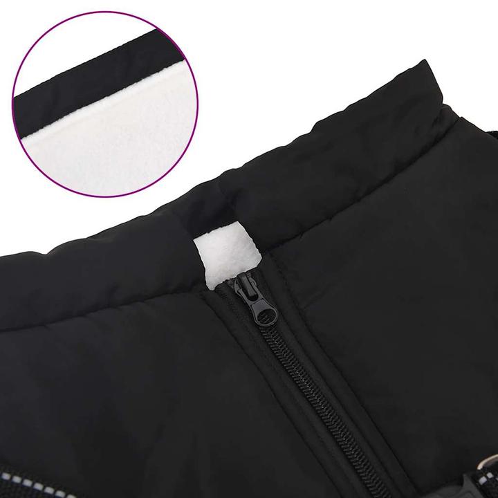 Immagine prodotto VidaXL Cappotto per cani con pettorina Impermeabile Riflettente (44, Cappotto per cani)