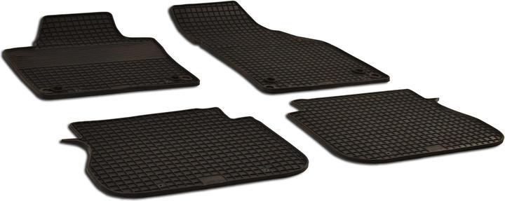 Actual product image Walser Rubber mats for Nissan Qashqai BJ 2014 today (2 front mats + 2 rear mats)