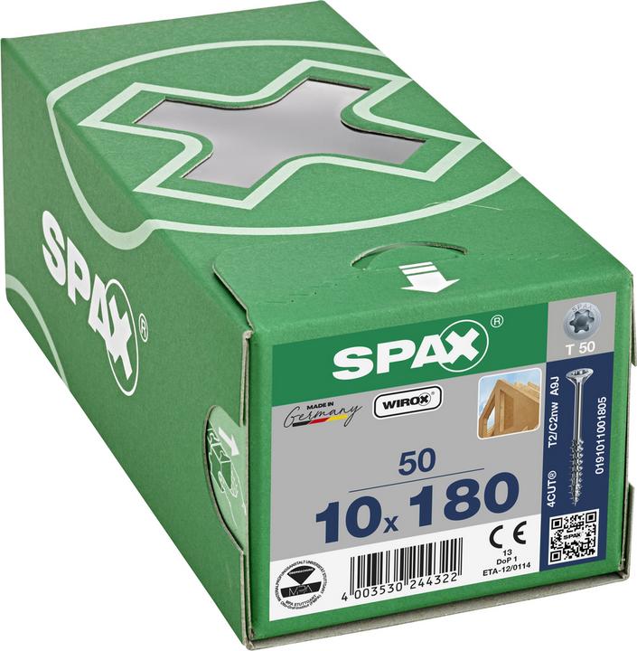 Actual product image Spax Wood construction screws (50 Screws per piece)